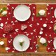 thumbnail image 3 of Set de 4 Individuales Corazones Rojos de Amor 30x45 cm Antimanchas y Lavables para Decoración de Mesa Romántica y Festiva, 3 of 5