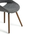 thumbnail image 7 of Simpli Home Malden Upholstered Dining Side Chair in Gray and Natural, 7 of 7