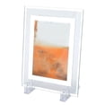thumbnail image 5 of 3D Quicksand Painting Decoration Desktop Flowing Sand Art Picture Ornament Glass Frame Yellow, 5 of 5