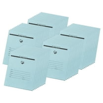 Pacon Examination Blue Book, 12 Pages, 3/8 in ruled, 7" x 8-1/2", 50 Books