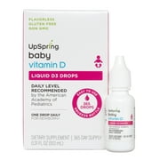 UpSpring Baby Vitamin D Drops for Infants, 365 Drops, 1 Count