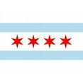 thumbnail image 2 of CafePress - Chicago Flag Mug - 11 oz Ceramic Mug - Novelty Coffee Tea Cup, 2 of 4