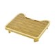 thumbnail image 3 of Rampa para caja de arena para gatos, alfombrilla para arena para gatos, resistente, ligera, fácil de limpiar, elevada para Amarillo, 3 of 8