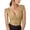 Khaki, variant on Womens Athletic Tops Shirts for Summer Women Dark Shirt Shirt Women Cold Gear Short Sleeve Shirts Neck Tops for Turtle Neck Long Sleeve Workout Extra Large Raglan Short Purple S
