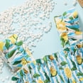 thumbnail image 5 of Gibobby Ropa Para Bebe Body estampado para bebé, trajes con tirantes para bebé, a rayas para niña, y mono Floral para niña(Verde, 9M), 5 of 5