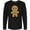 AB-Black, variant on Inktastic Gingerbread Christmas Long Sleeve T-Shirt