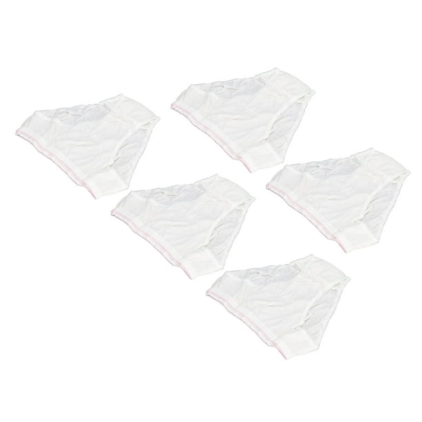 Children Nighttime Training Pants, Wash Free 5Pcs Children Disposable  Panties Individually Packaged Comfortable For Outdoor For Sleep Girls Use  Children's Average Size 