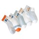 thumbnail image 4 of 5 pares de calcetines unisex para bebé, calcetines antideslizantes de algodón para verano, calcetines con patrón de dibujos animados para niños y niñas L para 6-8 años, 4 of 5
