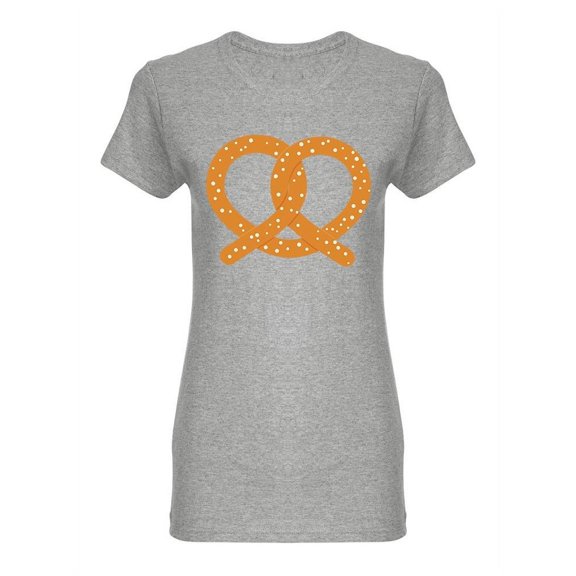 Baked Pretzel Shaped Tee Women's -Image by Shutterstock