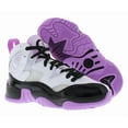 thumbnail image 4 of Nike Jumpman Two Trey GS Boys Shoes Size 6.5, Color: White/Black/Barely Grape, 4 of 5