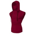 thumbnail image 5 of BUIGTTKLOP Sleeveless Shirts for Mens Hooded Tank Tops with Face Mask Sun Protection Hoodies Lightweight Athletic Shirt, 5 of 6