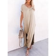 thumbnail image 2 of Vestido de verano Dokotoo 2025 Cruise Casual Maxi con bolsillos, 2 of 5