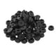 100 Pcs 5mm x 18mm Conique en Caoutchouc Meubles Tampon de Protection de Pied de Pare-Chocs Noir – image 1 sur 1