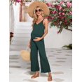 thumbnail image 5 of Yesfashion Women's Maternity Jumpsuit Pregnancy Casual Romper Strap Tank Top Baggy Pants, 5 of 8