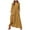N01-Brown, variant on NAFUU Womens Dresses V Neck Long Sleeve Maxi Dress Empire Waist Flowy Long Dress Solid Color Vintage Casual Sundress With Pockets Comfort Legging