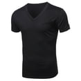 thumbnail image 1 of FashionOutfit Men's Front Welt Point Pocket Epaulette Short Sleeve Tee, 1 of 3