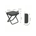 thumbnail image 4 of Outdoor Folding Pencil Case, Small Horse Tie Pocket Stool, Portable Fishing Stool, Camping, Tourism, Leisure Handbag Chair, 4 of 7