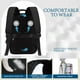 thumbnail image 3 of Mochila de viaje Lossga para Spirit Airlines 45x35x20 cm con USB, 3 of 7