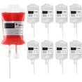 thumbnail image 5 of Polyvinyl Chloride (PVC) Blood Bag for Drink IV Bags, Halloween Party Cups Drink Container, Drink Pouches Gift, for Halloween Decor Cosplay Props, 5 of 7