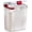 3.8 qt Pack of 6, variant on PrepSolutions Flour Keeper – Airtight Storage Container for Flour, Sugar & Dry Goods, 5 lb Capacity, BPA-Free, Easy Pour Design