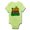 Kiwi, variant on CafePress - Reggae Peace Love Music Body Suit - Baby Light Bodysuit, Size Newborn - 24 Months