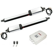 ALEKO AS1700NOR Fully Metal Dual Swing Gate Opener Gate Operator Solar Compatible