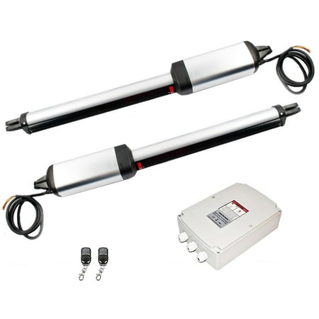 ALEKO AS1700NOR Fully Metal Dual Swing Gate Opener Gate Operator Solar Compatible