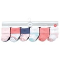 thumbnail image 2 of Luvable Friends Cotton Rich Baby Terry Socks 24-Pack, Coral Mint Stripe, 0-6 Months, 2 of 3