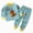 boy outfits-Green, variant on TOWED22 Toddler Baby Boy Set Clothes Long Sleeve Cute Print Tee Sweatpants Elastic Waist Casual Winter Outfits 2Pcs(Pink,6-12 M)