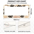 thumbnail image 4 of Coolnut Colorful Dog Paws License Plate Frame 2 Holes Rustproof Aluminium License Plate Holders,2 PCS Car Licence Plate Covers with Bolts Washer Caps Universal Car Accessories Home Decor, 4 of 7