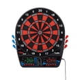 thumbnail image 5 of Viper Orion Electronic Dartboard, Metropolitan Mahogany Cabinet, Laser Throw Line & Shadow Buster Dartboard Light Bundle, 5 of 5