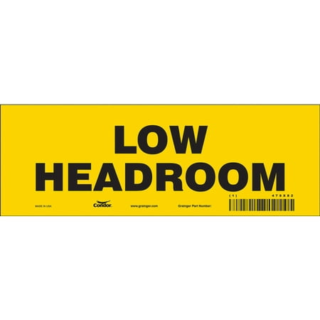 

Condor Safety Sign 3.5in x 10in Vinyl 478X82 478X82 ZO-G5877413
