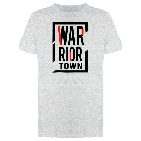 Warrior Town Slogan Tee Men's -Image by Shutterstock