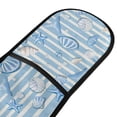 thumbnail image 2 of Dailycode Double Sided Oven Mitt with Loop Heat Resistant Kitchen Long Potholders 7" x 35" Shells Starfish Corals, 2 of 6