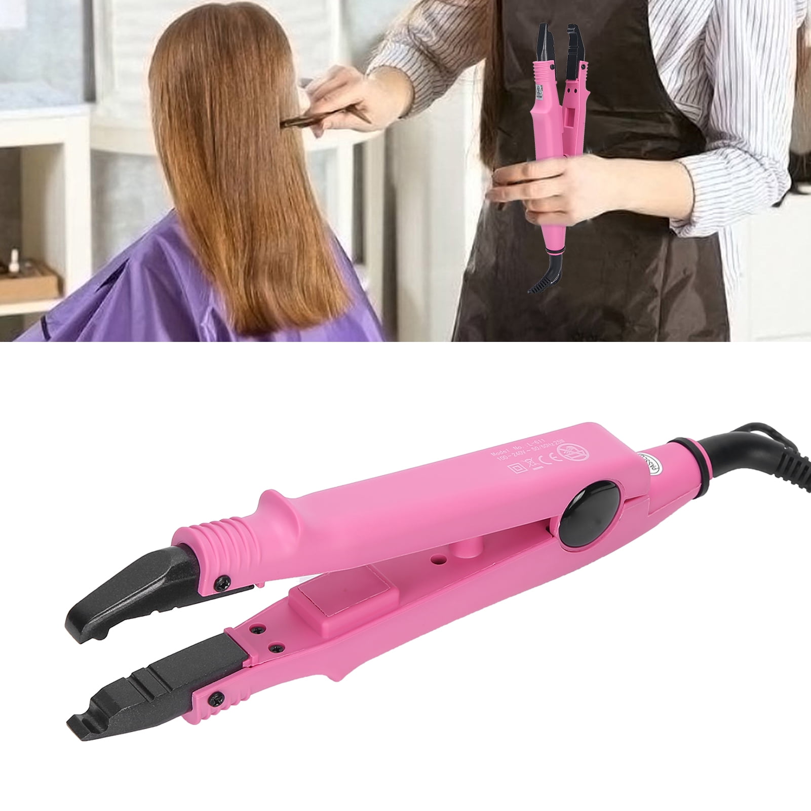 Hair Extension Iron Temperature Change Heated Connector