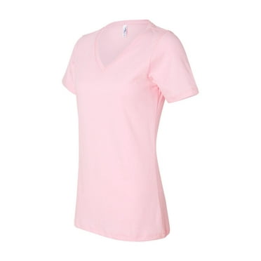Bella   Canvas 6405 Ladies Relaxed Jersey V-Neck T-Shirt