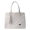 thumbnail image 1 of Bolsa para dama Nueva Imagen Torino Capitonado Sintético Karime Blanco, 1 of 4