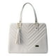 thumbnail image 1 of Bolsa para dama Nueva Imagen Torino Capitonado Sintético Karime Blanco, 1 of 4