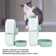 thumbnail image 3 of Pet Waterer, 2 Pcs 870ml Feeder And 800ml Drinker Automatic Pet Water Dispenser Large Capacity Gravity Feeder Suitable For Rabbits Ferrets Dog And Cat, 3 of 8