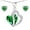 Green, variant on Devuggo 925 Sterling Silver Heart Pendant Necklace Simulated Amethyst Stud Earrings Jewelry Set,Gifts for Women