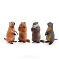 thumbnail image 1 of OUTOP Realistic Forest Animal Model Ornaments Simulation Marmot Action Figure Toys For Children Gifts Table Decoration, 1 of 8