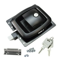 Global Link Versa Pro V Travel Trailer Baggage Lock, Kencon Replacement, Black