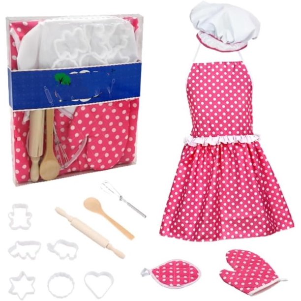 Juego de 13 Uds. De juguetes para niñas, juguetes para niños, juguetes para niños, juguetes para chico, disfraz de Chef, utensilios de cocina, juguete para chico s, juego de cocina