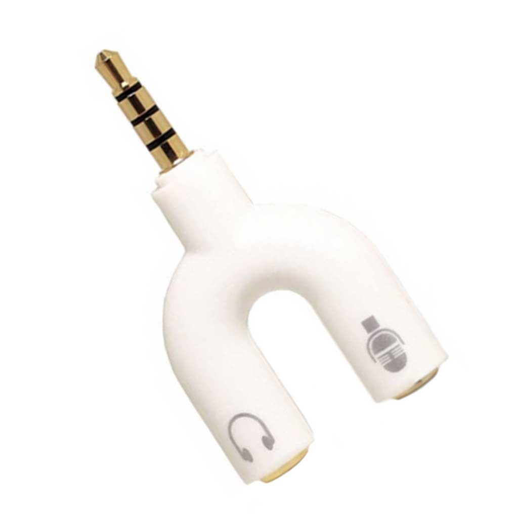 audio splitter U shape audio plug audio 