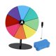 thumbnail image 4 of Ruleta giratoria de sobremesa con premio, rueda de juego portátil de superficie lisa para sin borrador, 4 of 9