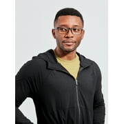 Ironman Rectangle Black Reading Glasses 1.25
