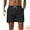 Black, variant on DARING DIVA Men's Summer Drawstring Mesh Lining Solid Board Shorts 30 Light Blue