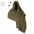 thumbnail image 7 of Renaissance Halloween Shawl For Women, Hooded Cowl Scarf Accessories, Medieval Vintage Festivals Wrap Cape, 7 of 7