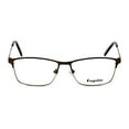thumbnail image 5 of Esquire Designer Reading Glasses EQ1522 in Brown 55mm with Case +0.25, 5 of 5