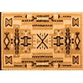 thumbnail image 1 of Ahgly Company Indoor Rectangle Southwestern Orange Country Area Rugs, 8' x 12', 1 of 4
